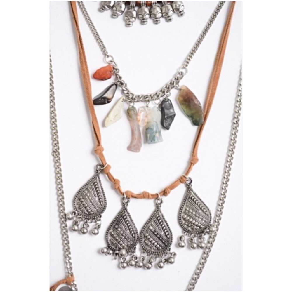 ‼️SALE Bohemian Gorgeous Layered Stmt Necklace - Picture 6 of 8